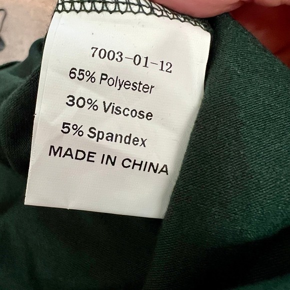 Fashion Womens Small Dark Green One Shoulder Midi Dress Ruched Waist NEW Tags - Picture 10 of 12